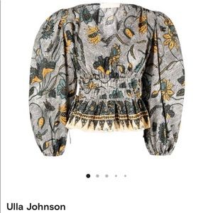 Ulla Johnson Shira floral-print blouse - Size 00